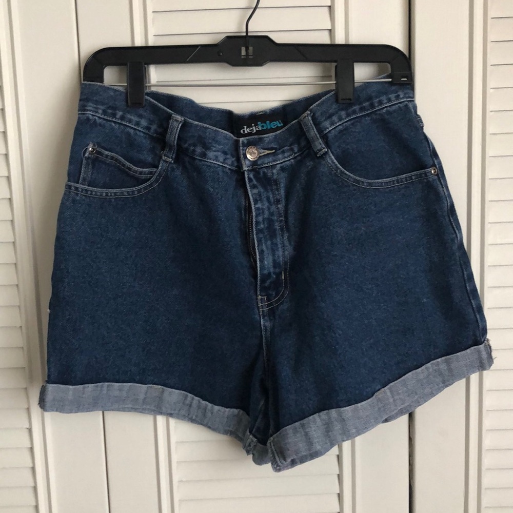 New denim shorts